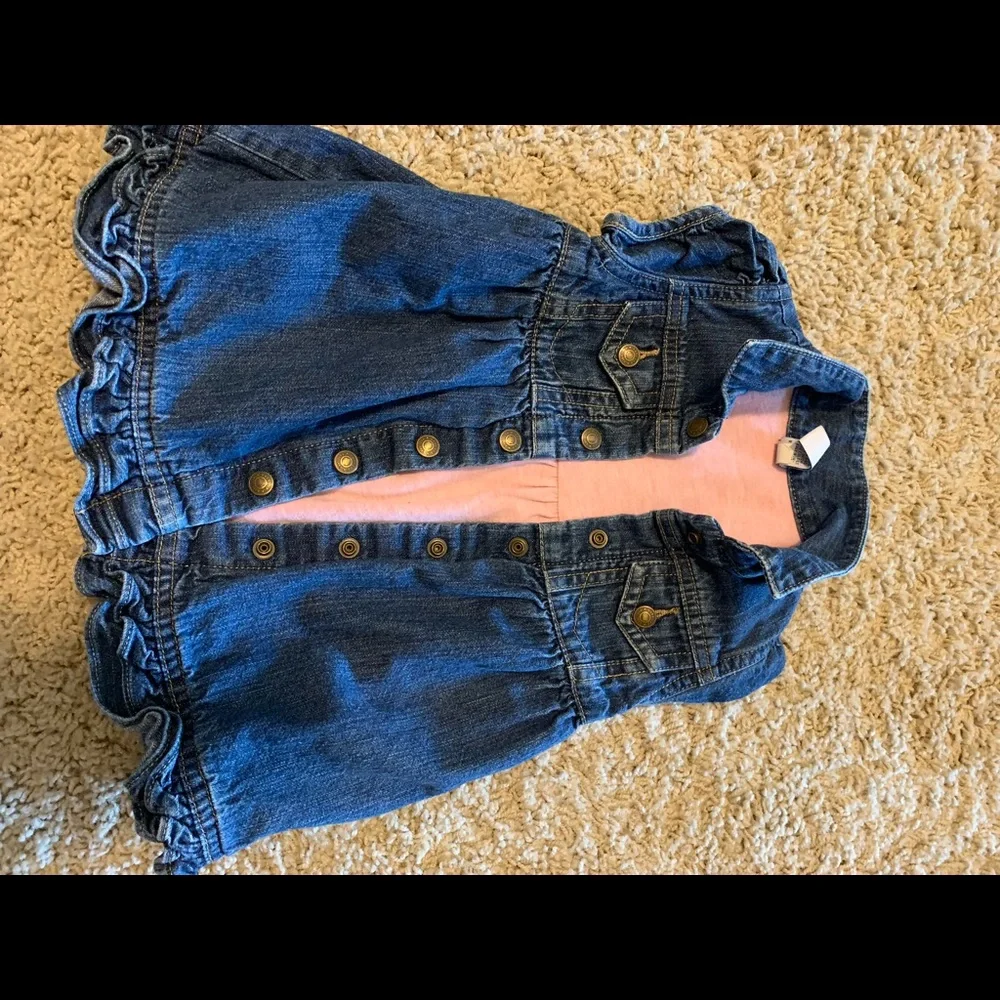 6-12 month babyGap infant girls jean dress